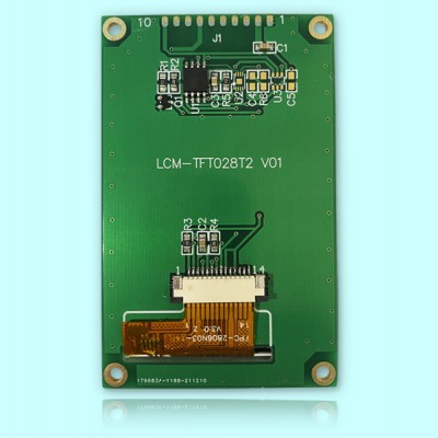 2.8寸中文字库SPI接口TFT液晶模组