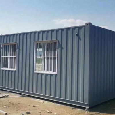 金塔住人集装箱租赁办公室宿舍箱式房蓝色3米6米