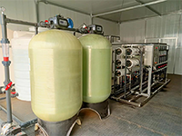 旭能纯水装置/苏州某零配件加工制造用水设备/水处理装置