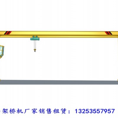 四川广元5吨跨度15米单梁龙门吊特点